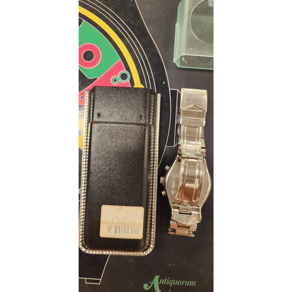 Vintage Swatch Watch ROUGH & RUGGED FLIP EU YCS400G 1996 Irony Chrono - Picture 10 of 12